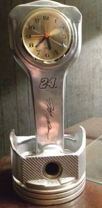 Jeff Gordon piston clock